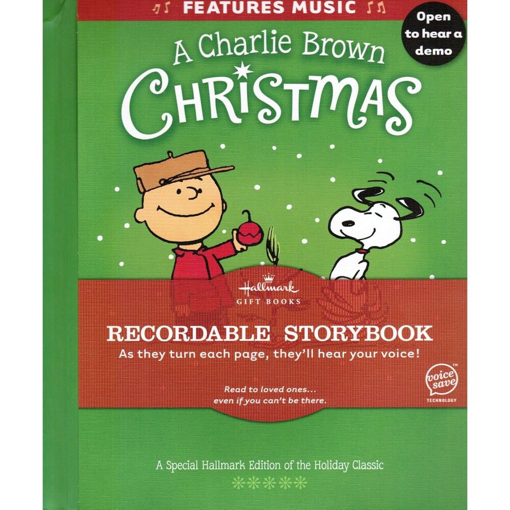 A Charlie Brown Christmas - Hallmark Recordable Book with Music